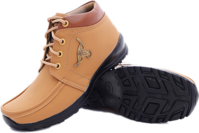 

RADHIKAGROUP Boots For Men(Brown, Tan