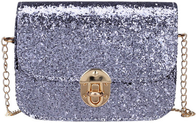 

BLINGG Women Evening/Party Purple Genuine Leather Hand-held Bag