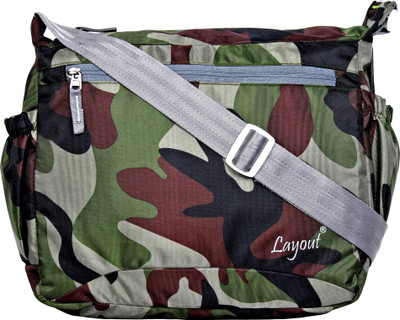 

Layout Boys & Girls Casual Multicolor Polyester Satchel