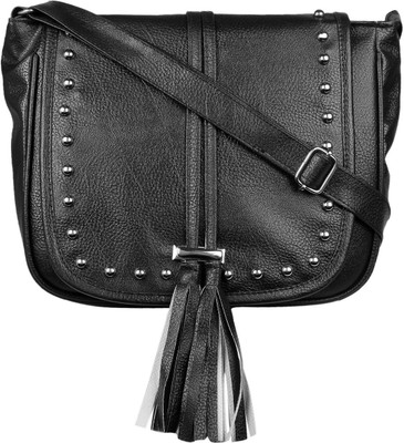 

REYAZ @ JAIBUN Women Casual Black PU Sling Bag