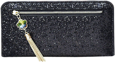 

BLINGG Women Evening/Party Black Genuine Leather Hand-held Bag