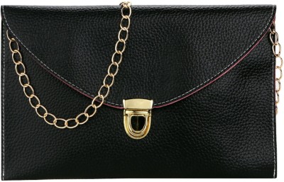 BLINGG Black Hand-held Bag Retro Envelope Clutch Sling Bag