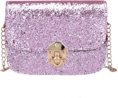 

BLINGG Women Evening/Party Pink Genuine Leather Hand-held Bag