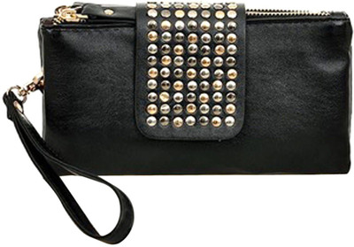 

BLINGG Women Casual Black Genuine Leather Hand-held Bag