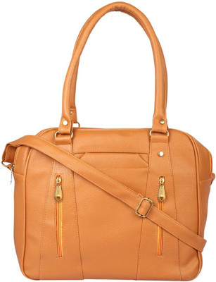 

SAHAL Women Casual Tan PU Sling Bag