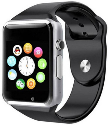 

ROAR QDK_1136D_A1_4G mi smart watch with camera, memory card and sim card support and fitness tracker Smartwatch(Black Strap XL)
