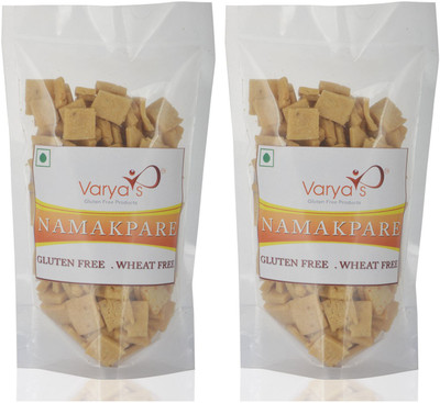 

Varya's Gluten Free Namakpare(400 g, Pack of 2)