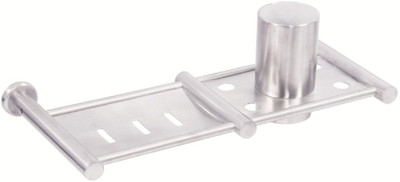 

HARMONUS SOAP DISH WITH TUMBLER HOLDER,HI-411(Silver)