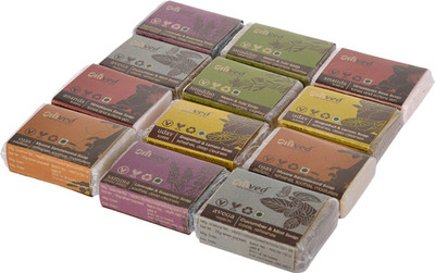 

Omved Organic Soap Set OF - 12(300 g, Pack of 12)