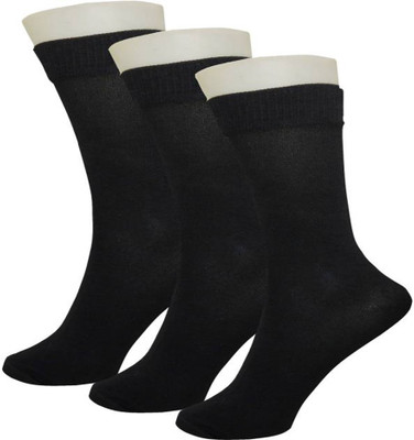 Worldlookenterprises Men & Women Solid Mid-Calf/Crew(Pack of 3)