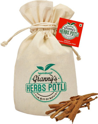 

Healthbuddy Granny's Herbs Organic Ceylon Cinnamon Potli 100 gm(.1 kg)