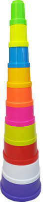 

My New Born Educational, Intelligence, Colourful stacking blocks-non toxic toys for baby, infant, toddler (06-2yrs)(Multicolor)