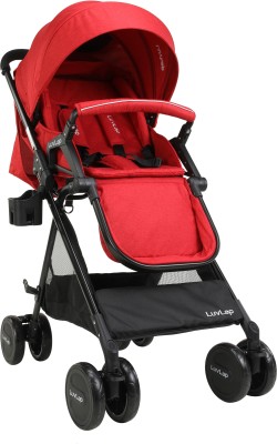 LuvLap Baby New Sports Stroller Stroller (Multi, Red)