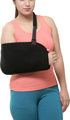 

Aurthot Arm Sling Pouch Hand Support (L, Black)