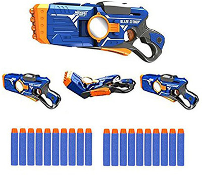 

Pepperonz 20" Foam - Dart BLAZE STORM Manual Soft Bullet Gun(Multicolor)