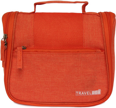 

Swiss Mountaineer Orange Toiletory Travel Toiletry Kit(Orange)