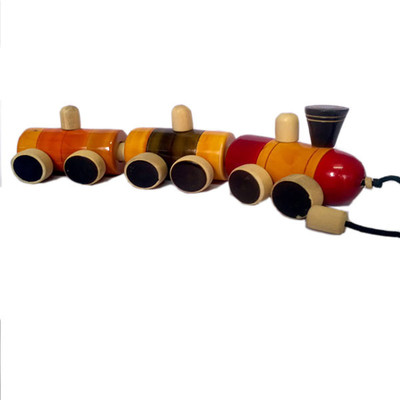 

Funwood Games Super Train Pull Along Toy For Kids(Multicolor)