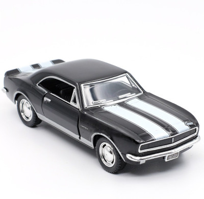 

Kinsmart 1967 Chevrolet Camaro Z/28 5'' Die Cast Metal 1:37 Scale - BLack(Black)
