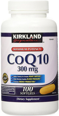 

Kirkland Signature Maximum Potency CoQ10 300 mg(100 No)