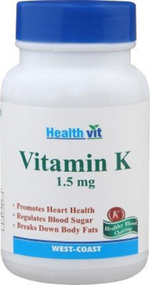 

HealthVit Vitamin K 1.5 mg(60 No)
