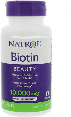 

Natrol Biotin 10,000 mcg - 100 Nos(100 No)