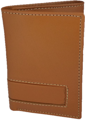 

NUKAICHAU Men Brown Genuine Leather Wallet(6 Card Slots)