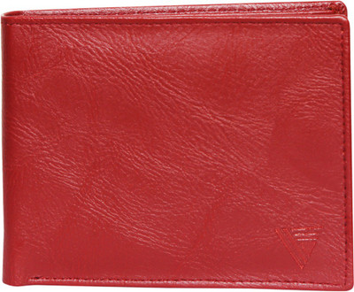 

Vermello Men Maroon Artificial Leather Wallet(6 Card Slots)