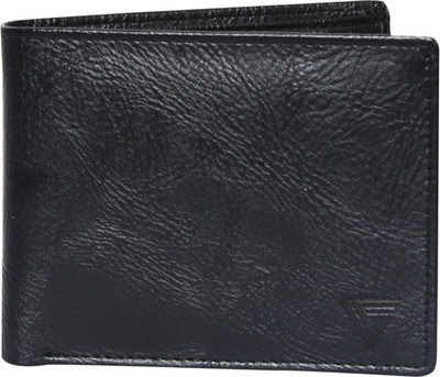 

Vermello Men Black Artificial Leather Wallet(6 Card Slots)