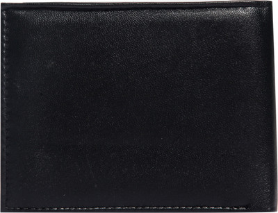 

Adamburk Men Black Genuine Leather Wallet(2 Card Slots)