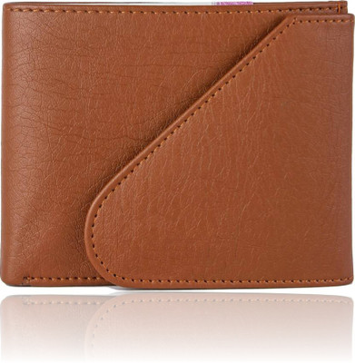 

ifrazon Men Tan Artificial Leather Wallet(5 Card Slots)