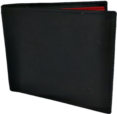 

NUKAICHAU Men Black Genuine Leather Wallet(6 Card Slots), Brown