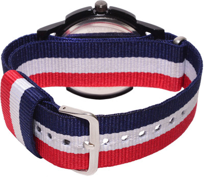 

Watch Me MYOW COLLECTION BY WATCH ME-Make Your Own Watch By Watch Me- NATO Multicolored Straps (ONLY STRAPS,NO WATCH)-MYOW COLLECTION (All Straps in this collection-22 mm except Black Strap-20 mm,Military Strap -20 mm) myow-buwr(b)x 22 mm Nato Nylon Styli