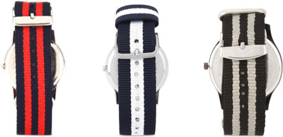 

Watch Me MYOW COLLECTION BY WATCH ME-Make Your Own Watch By Watch Me- NATO Multicolored Straps (ONLY STRAPS,NO WATCH)-MYOW COLLECTION (All Straps in this collection-22 mm except Black Strap-20 mm,Military Strap -20 mm) myow-bur-buw-blgrx 22 mm Nato Nylon 