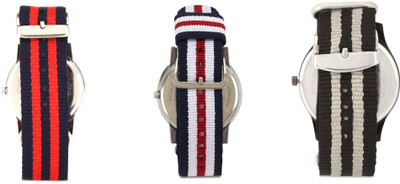 

Watch Me MYOW COLLECTION BY WATCH ME-Make Your Own Watch By Watch Me- NATO Multicolored Straps (ONLY STRAPS,NO WATCH)-MYOW COLLECTION (All Straps in this collection-22 mm except Black Strap-20 mm,Military Strap -20 mm) myow-bur-buwr-blgrx 22 mm Nato Nylon