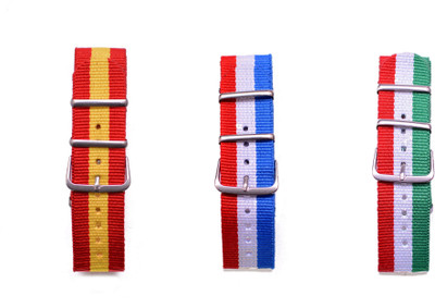 

Watch Me Make Your Own Watch By Watch Me- NATO Multicolored Straps (ONLY Straps)-MYOW COLLECTION (All Straps in this collection-22 mm except Black Strap-20 mm,Military Strap -20 mm) myow-spain-italy-france 22 mm Nato Nylon Stylish trendy Strap Combos Watc