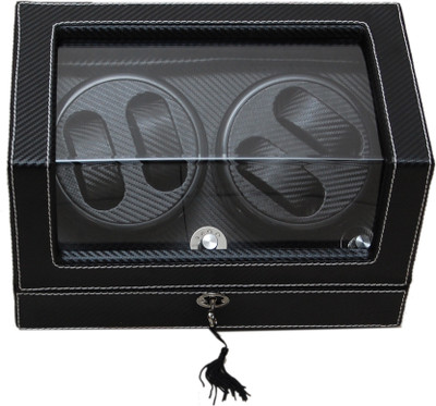 

Medetai Autowind 4+0 Automatic 2 Watch Winder(BLACK, CARBON)
