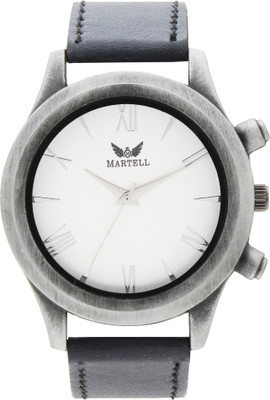 

Martell 11010108 Doran Series Round Black Dial Leather Strap Analog Sports/Stylish Watch Watch - For Men