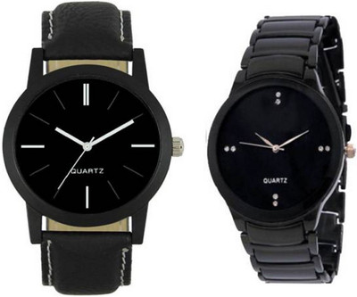 

Frolik 71 Analogue Leather And Black Metal Material Men Watch - For Boys