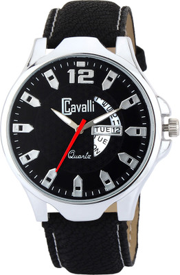 

Cavalli CW 514 Exclusive Day And Date Black Day & Date Watch - For Men