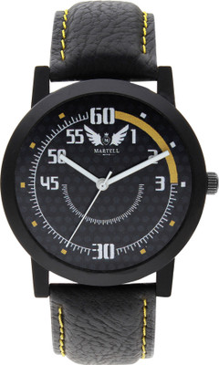 

Martell 8020605 Doran Series Round Black Dial Leather Strap Analog Sports/Stylish Watch Watch - For Men