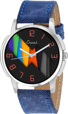 

Excel Denim Abastract Watch For Mens & Boys Watch - For Men