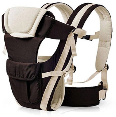 

Teeny Weeny Baby Carrier Comfortable Support with Belt Baby Carrier(Brown, Front carry facing out)