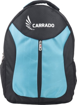 

CARRADO BP-114 25 L Laptop Backpack(Black, Blue)