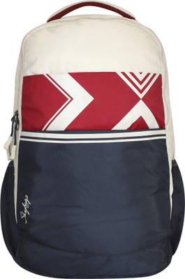 

Skybags Komet 32 L Laptop Backpack(Multicolor), Beige;navy