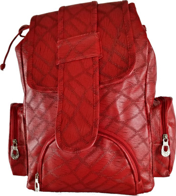 

VISHIN Trendy Girls 5 L Backpack(Red), Multi-color