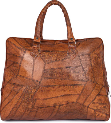 

Dinormilano DM130218BRCB Waterproof Weekender(Brown, 18 inch)