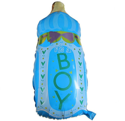 

AMFIN Printed 18 Inches Its A Boy Bottle (Blue) Foil Balloons Balloon(Blue, Pack of 1)