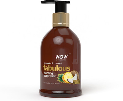 

WOW SKIN SCIENCE Fabulous Foaming Body Wash - Pineapple & Coconut(300 ml)