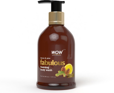 

WOW SKIN SCIENCE WOW Fabulous Foaming Body Wash - Lemon & Pine Shower Gel(300 ml)