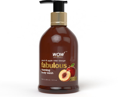 

WOW SKIN SCIENCE Fabulous Foaming Body Wash - Peach and Apple Cider Vinegar(300 ml)